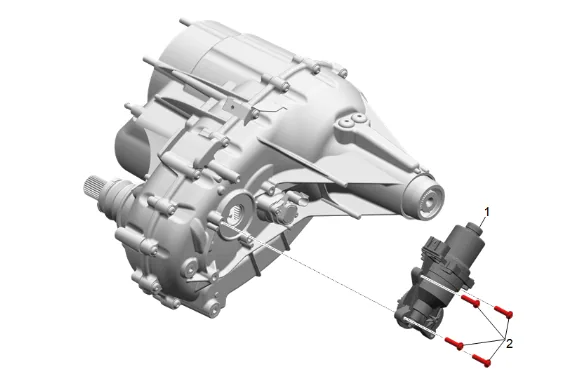 Transfer Case Assemble — figure 16