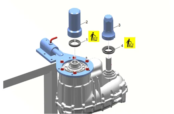 Transfer Case Assemble — figure 17