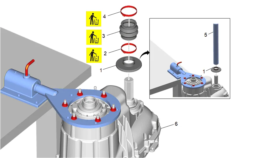 Transfer Case Assemble — figure 18