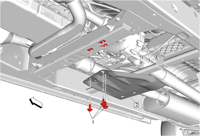 Transfer Case Fluid Replacement (1) — figure 1