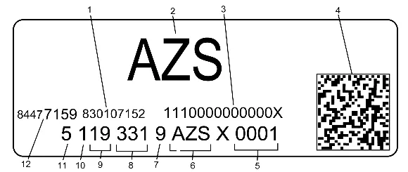 Transfer Case Identification (1) — figure 2