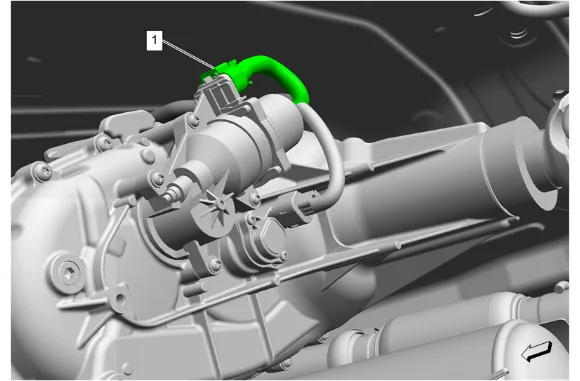 Transfer Case Two_Four Wheel Drive Actuator Replacement — figure 1