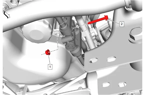 Transmission Cooler Bypass Valve Replacement (LM2) — figure 6