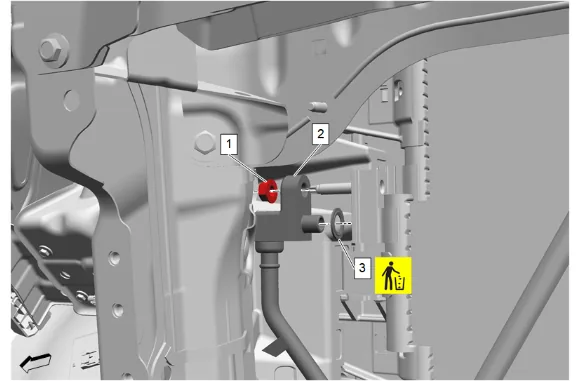 Transmission Fluid Auxiliary Cooler Replacement — figure 5
