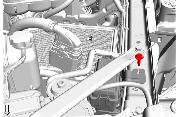 Transmission Fluid Auxiliary Cooler Replacement — figure 7