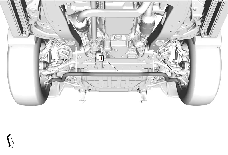 Transmission Fluid Cooler Inlet and Outlet Pipe Replacement (L84, L87, 2WD with RC1) — figure 7