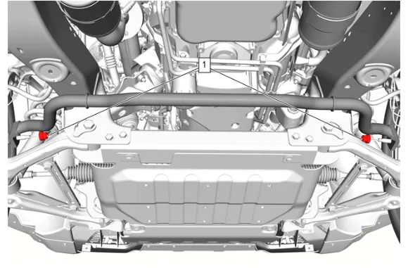 Transmission Fluid Cooler Inlet and Outlet Pipe Replacement (L84, L87, 2WD with WTX) — figure 6