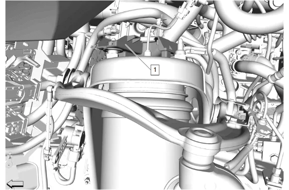 Transmission Fluid Cooler Inlet and Outlet Pipe Replacement (L84, L87, — figure 38