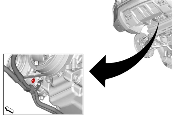 Transmission Fluid Cooler Inlet and Outlet Pipe Replacement (L84, L87, — figure 52
