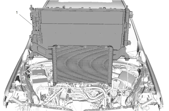 Transmission Fluid Cooler Inlet and Outlet Pipe Replacement (LM2) — figure 1