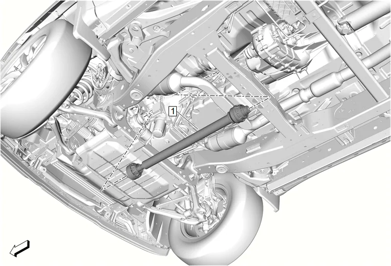 Transmission Fluid Cooler Inlet and Outlet Pipe Replacement (LM2) — figure 7