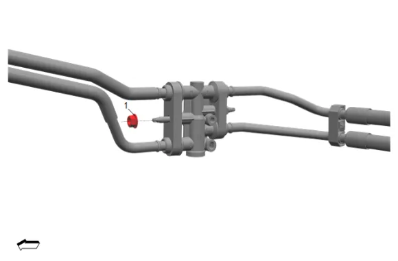 Transmission Fluid Cooler Inlet and Outlet Pipe Replacement (LM2) — figure 14