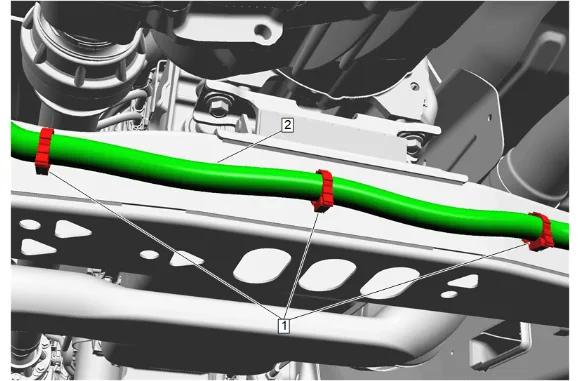 Transmission Mount Replacement (4WD with F47) — figure 2