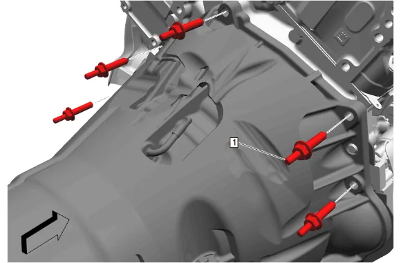 Transmission Replacement (L84, L87, 4WD and NQH) — figure 25