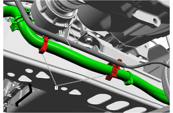 Transmission Vent Hose Replacement (LM2, 2WD and F47) — figure 10