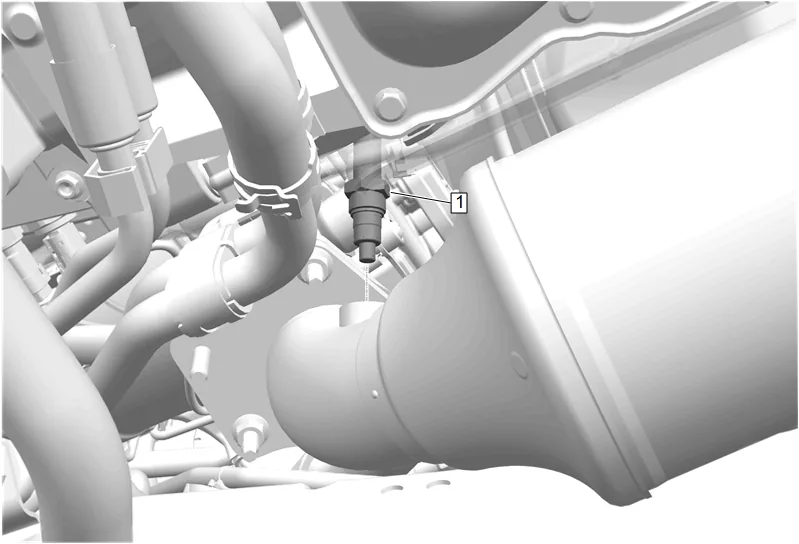 Transmission Vent Hose Replacement (LM2, 4WD without F47) — figure 2